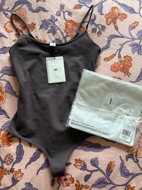 Tank Air Studio Bodysuit in Mangosteen